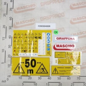 KIT LABEL GIRAFFONA