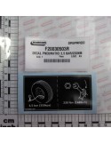 DECAL TIRE 3,5 BAR/230NM