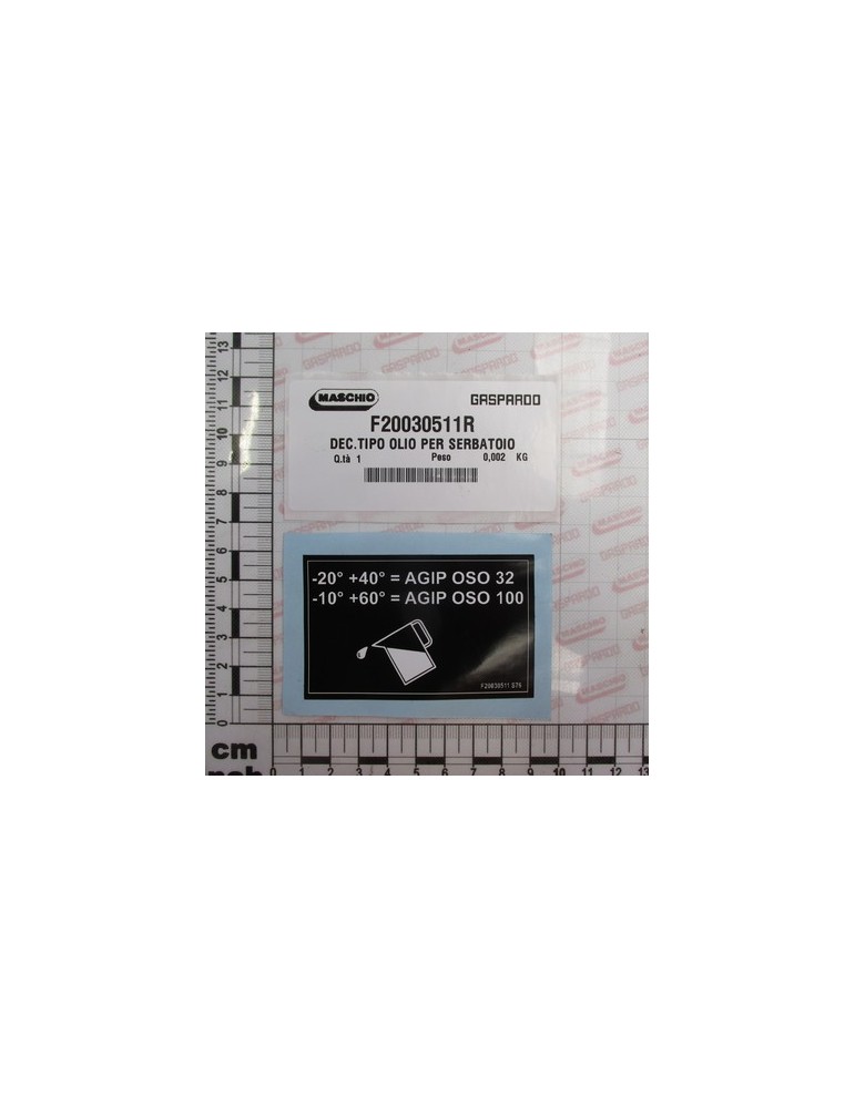 DECAL OIL TYPE