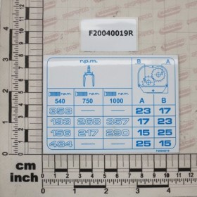 DM GERABOX LABEL