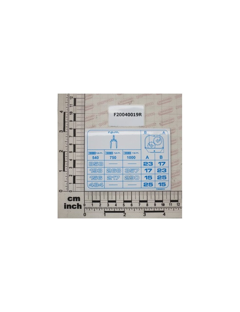 DM GERABOX LABEL