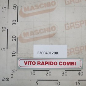LABEL  VITO RAPIDO COMBI UNIF