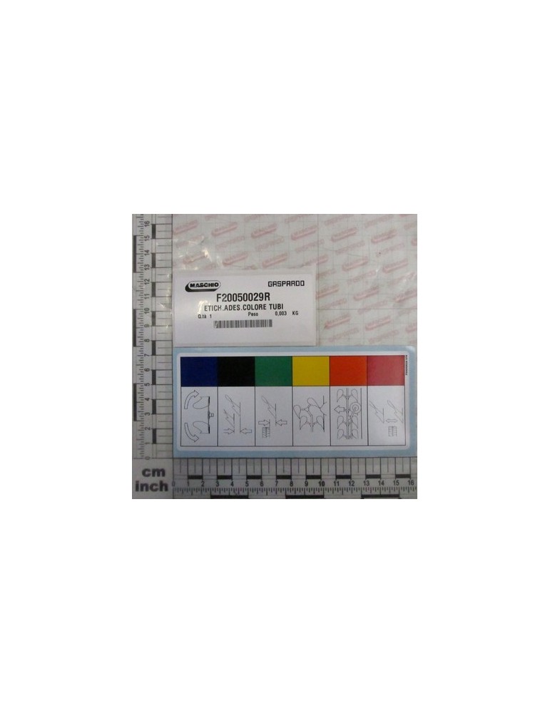 AD.LABEL COLOUR PIPES
