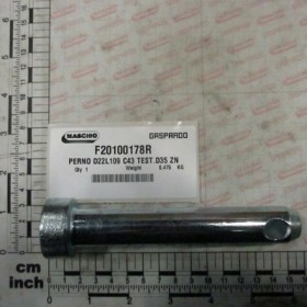 PERNO D22L109 C43 TEST.D35 ZN