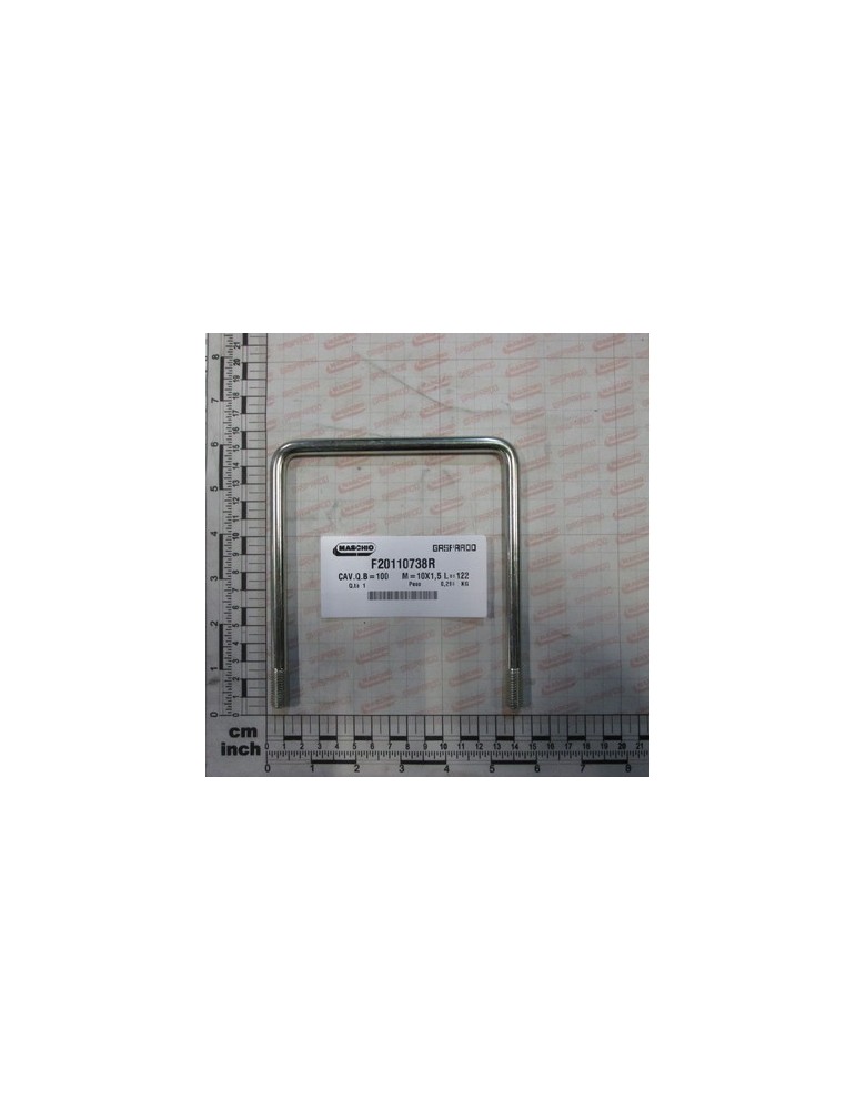 U BOLT M-10X1,5 L-140