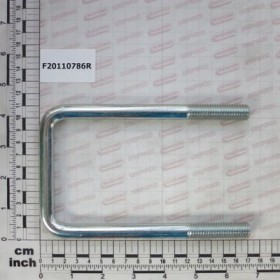 SQ.U BOLT M14X 2X 50 96X159