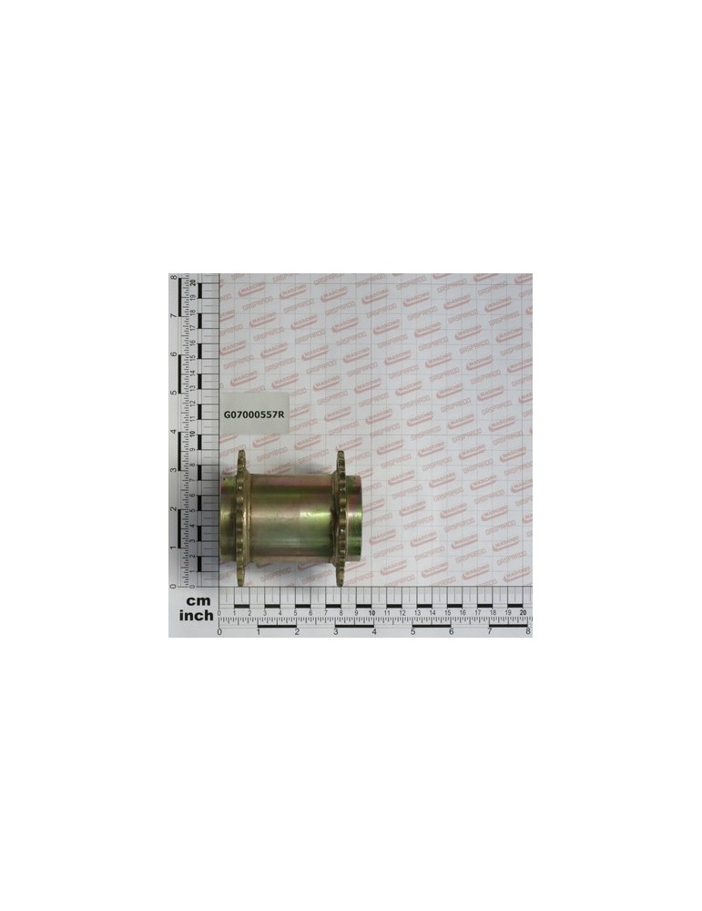GALV.DOUBLE PINION.20 1/2-3/16