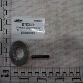 WHEEL ROLLER BEARING SPACER