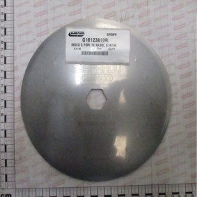 DISC NO HOLES 18AGIT NO INDENT