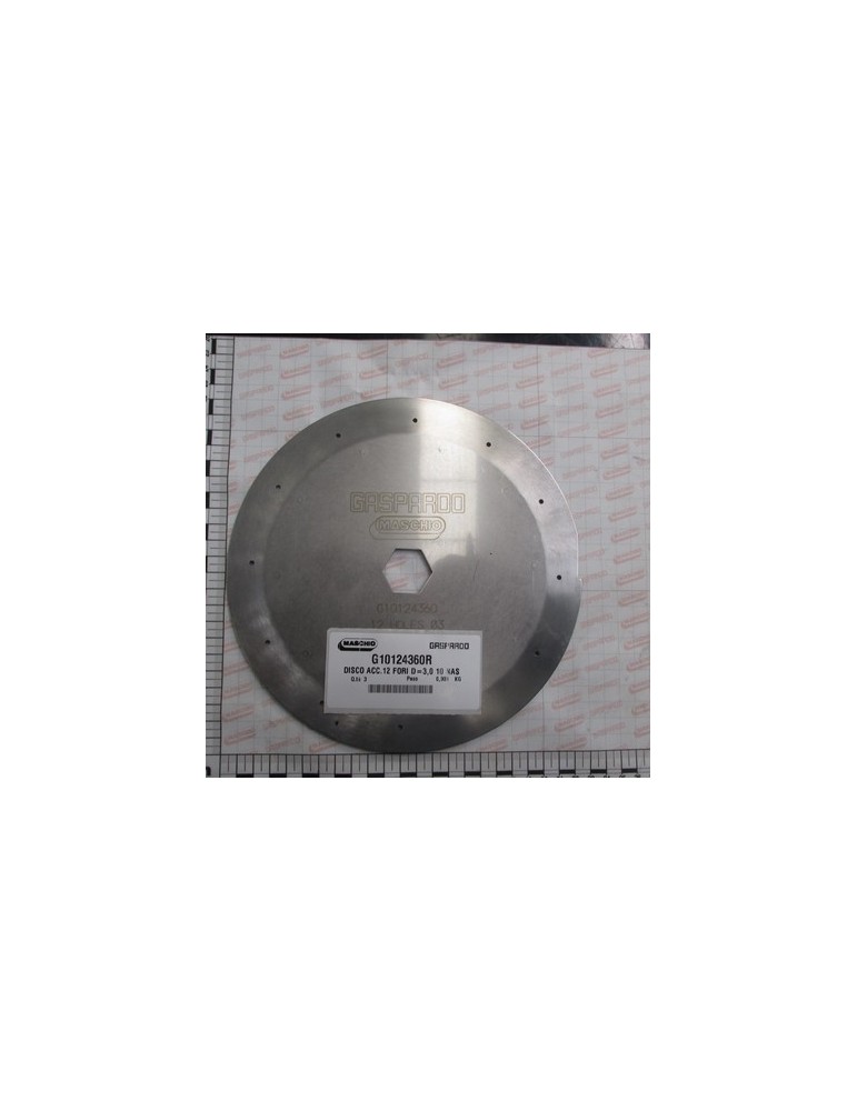 DISC STEEL 12 HOLES D-3,0