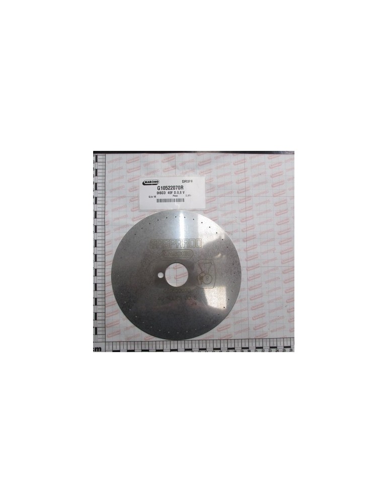DISK 40 H. D.0-8 S.P.SV LM