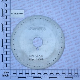 STEEL DISK 60 HOLES D 0,5