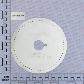 DISK 70 HOLES D.0,8 S.PI SV