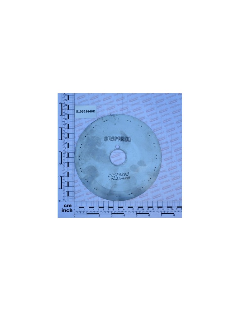 DISK 20G.2 HOLES D.0-8 S.P.SV