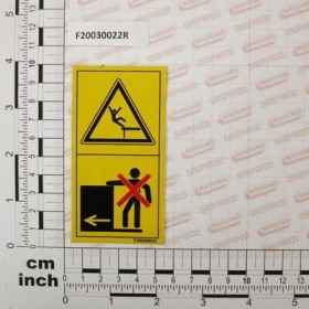 Maschio Gaspardo ETICH.DIVIETO DI ARRAMPICARSI F20030022R