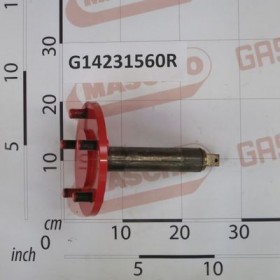 WHEEL AXLE 26.00-12 SQ.20