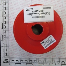DRIVEN PULLEY 4SHEAVES DP150