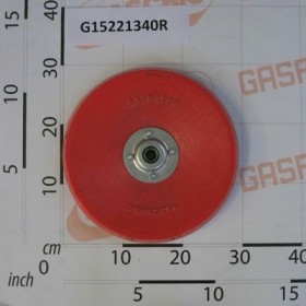 COMPL. CAST-IRON NARROW WHEEL