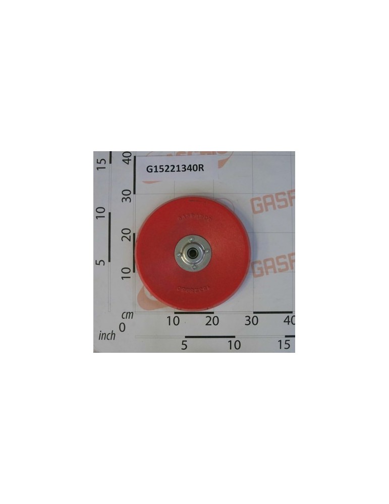 COMPL. CAST-IRON NARROW WHEEL