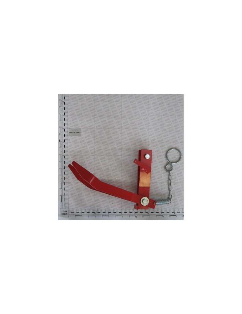 SEED COVERING WHEEL SUPPORT PO