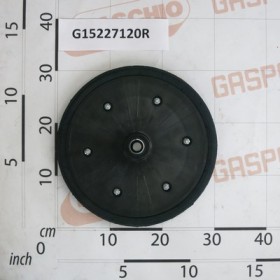 RUBBER WHEEL 1\"X12\"