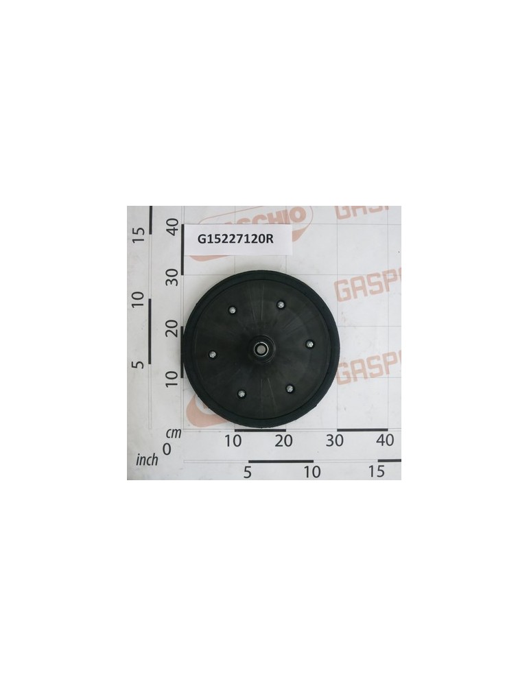 RUBBER WHEEL 1\"X12\"
