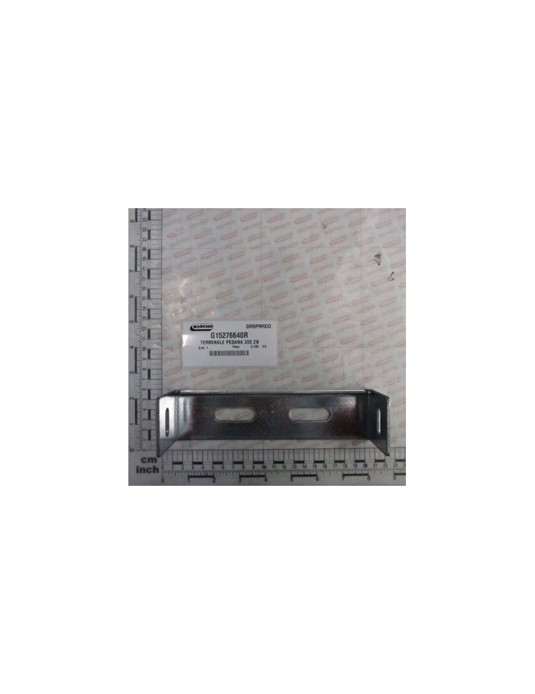 GALVANIZED PLATFORM END