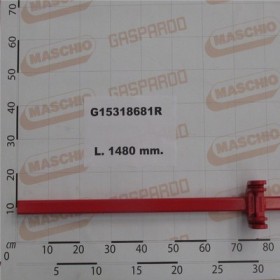 LOWER HARROW TUBE DP300 FUS.