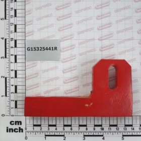 SOIL SCRAPER LEFT SUPPORT