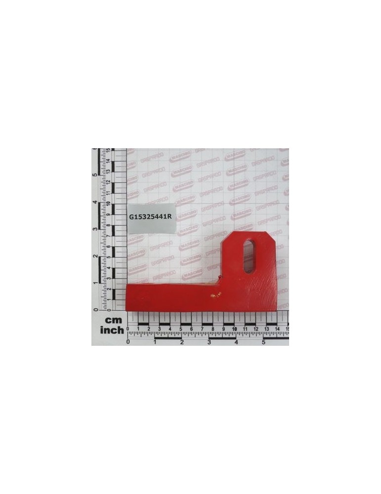 SOIL SCRAPER LEFT SUPPORT