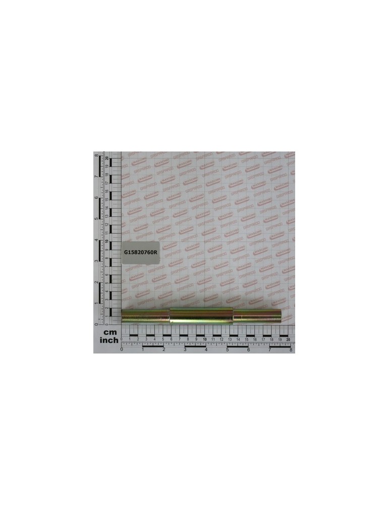 FLAT-WHEEL PIN 250X180 GALVAN.