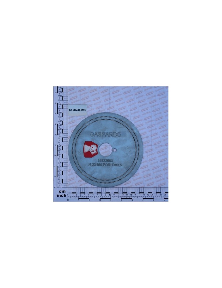 DISK DR 2X160F D.0,5 V