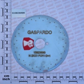 REAR DISC 2X20F.D.1 W/ STAKE