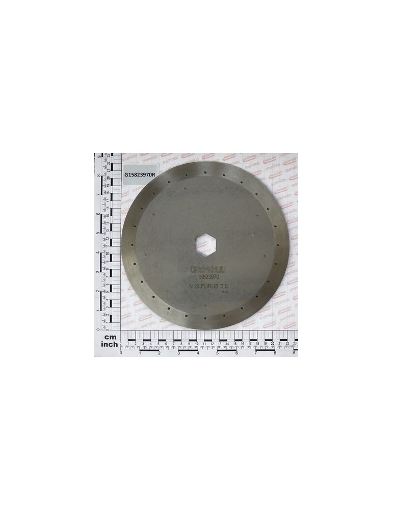 SEED DRILL DISK S.R.24HOLE D3.