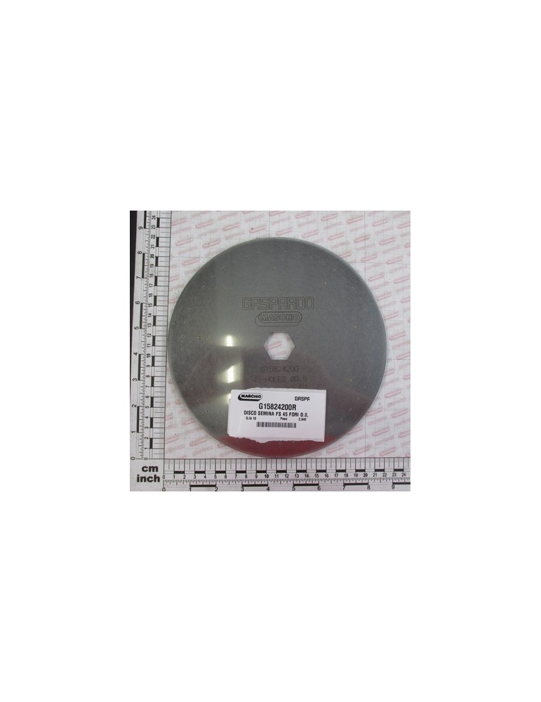 SEED DISK SR 45 HOLE D. 0,5