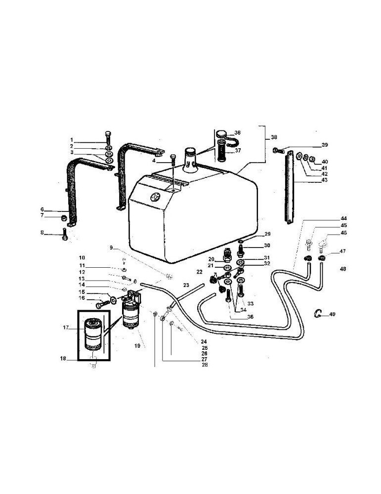 Laverda Filtru Combustibil 323273250