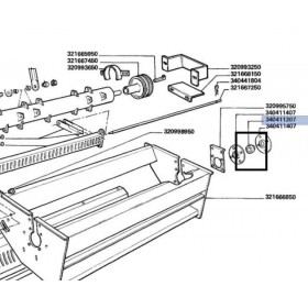 Laverda Rulment 003404112070 412441