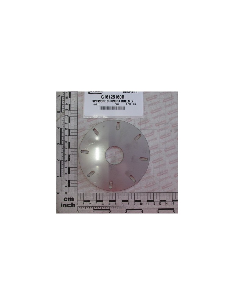THICKNESS CLOSING ROLLER IX