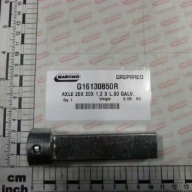 AXLE 20X 20X 1,2 X L.80 GALV.