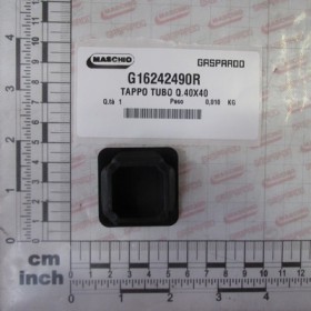 PLUG PIPE 40X40