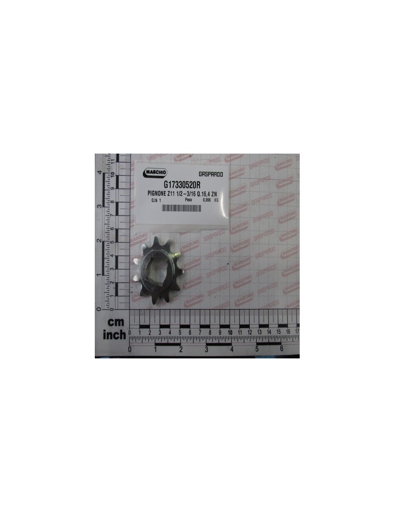 PINION Z11 1/2-3/16 Q.16,4