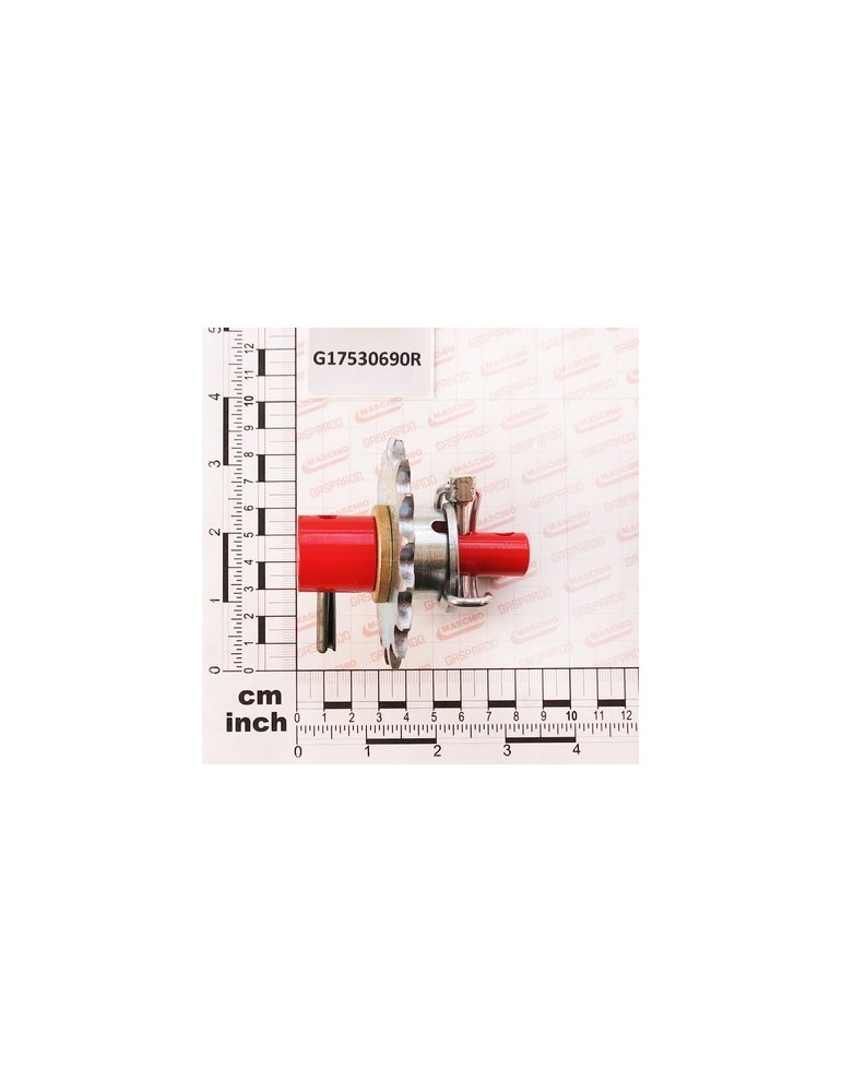 COMPL. TRANSM. PIN ON GEARBOX