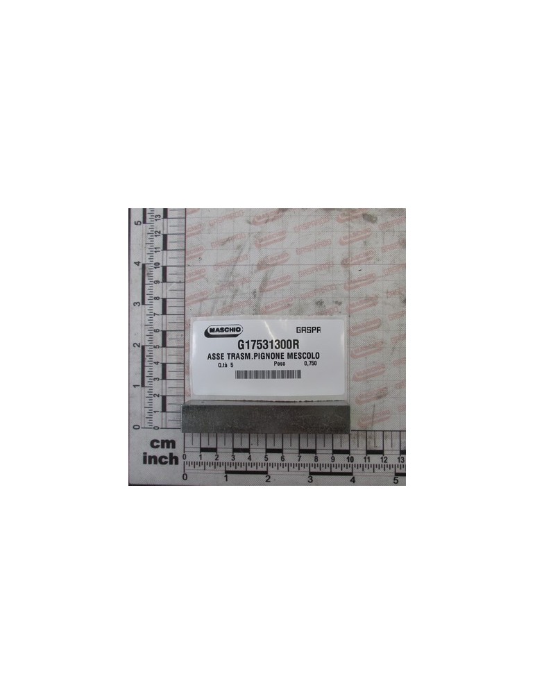 MIXER PINION TRANSMISSION AXLE