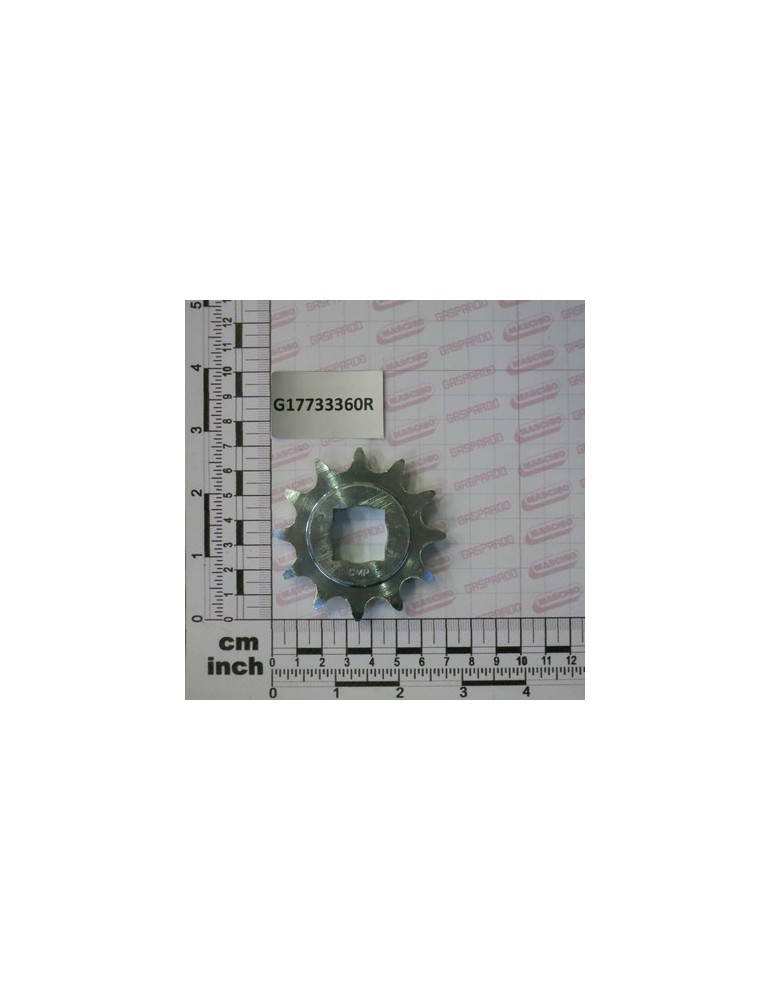 PINION Z12 5/8-3/8 SQ.20,4  ZN