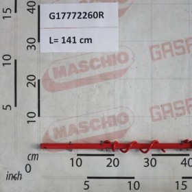 RIGHT AGITATOR AXLE COMPL.