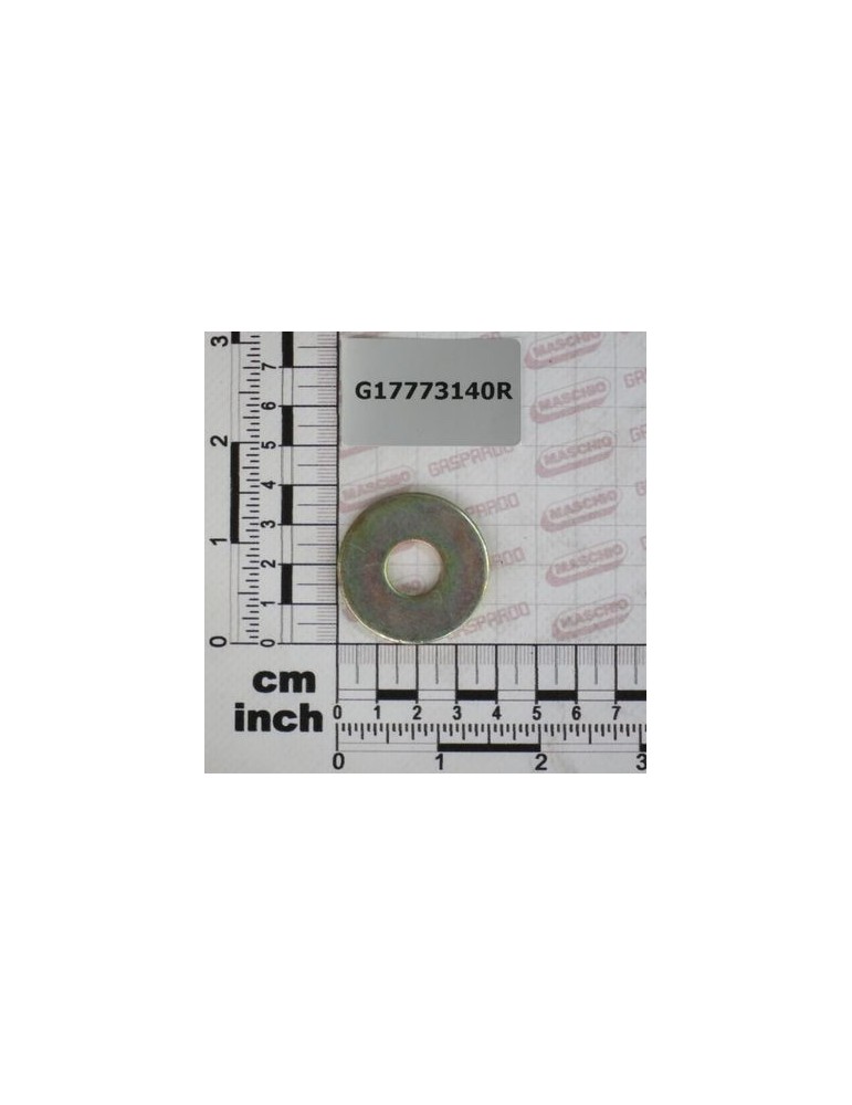 FLAT WASHER 1/2X1-1/2X10 ZN