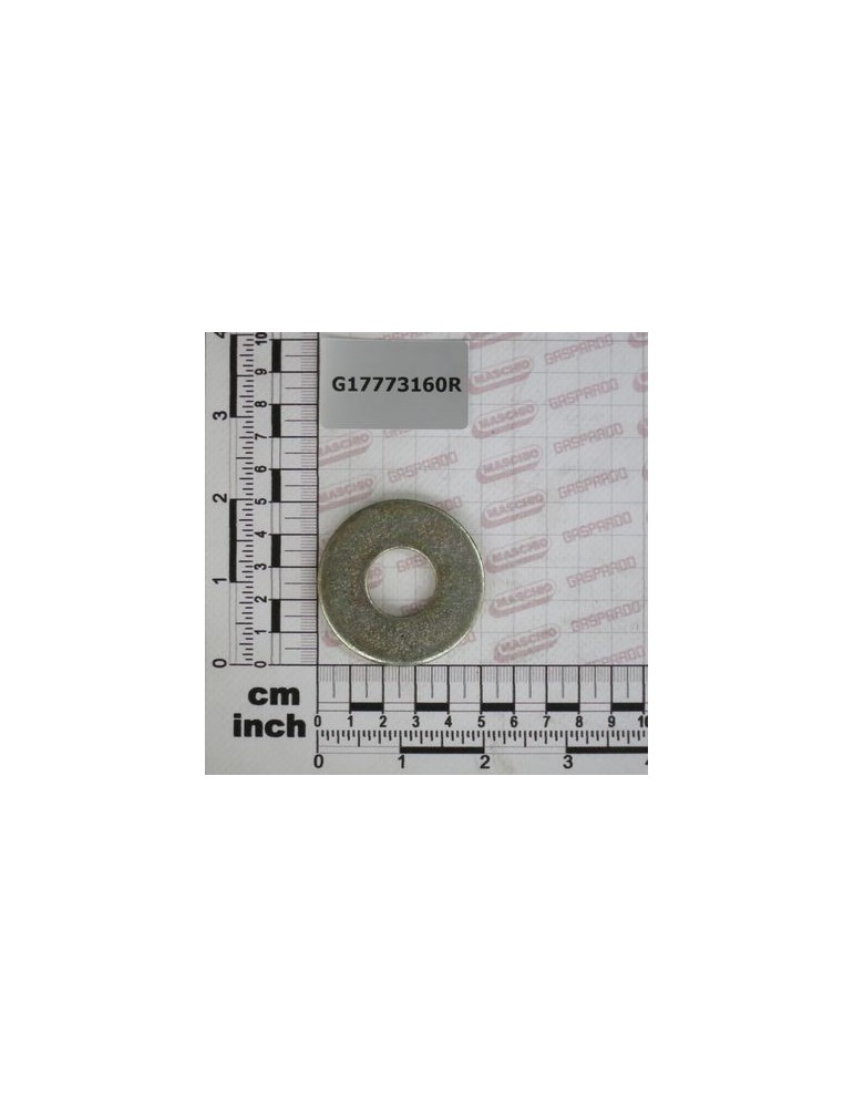 FLAT WASHER 25/32X2X10 ZN
