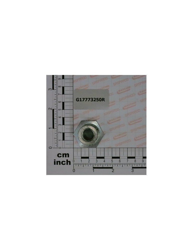 HEXAG. COLLARED SCREW BUSHING