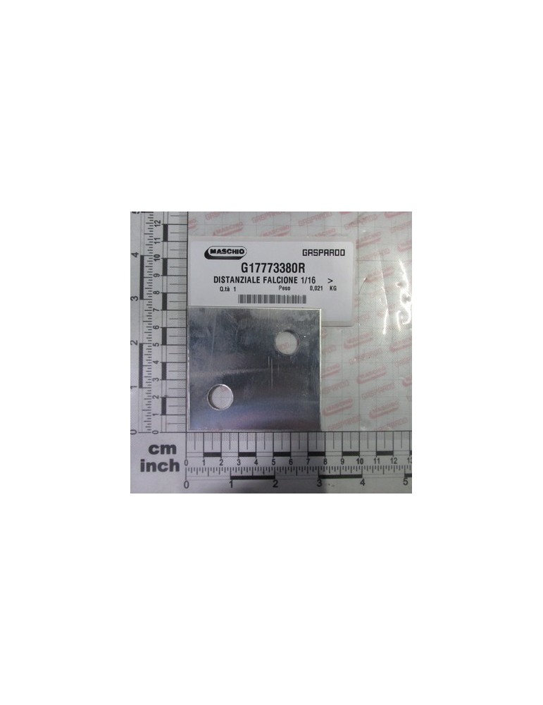 CUTTER SPACER 1/16