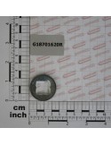 WASHER 16,5X35X3 SQ.HOLE GALV.